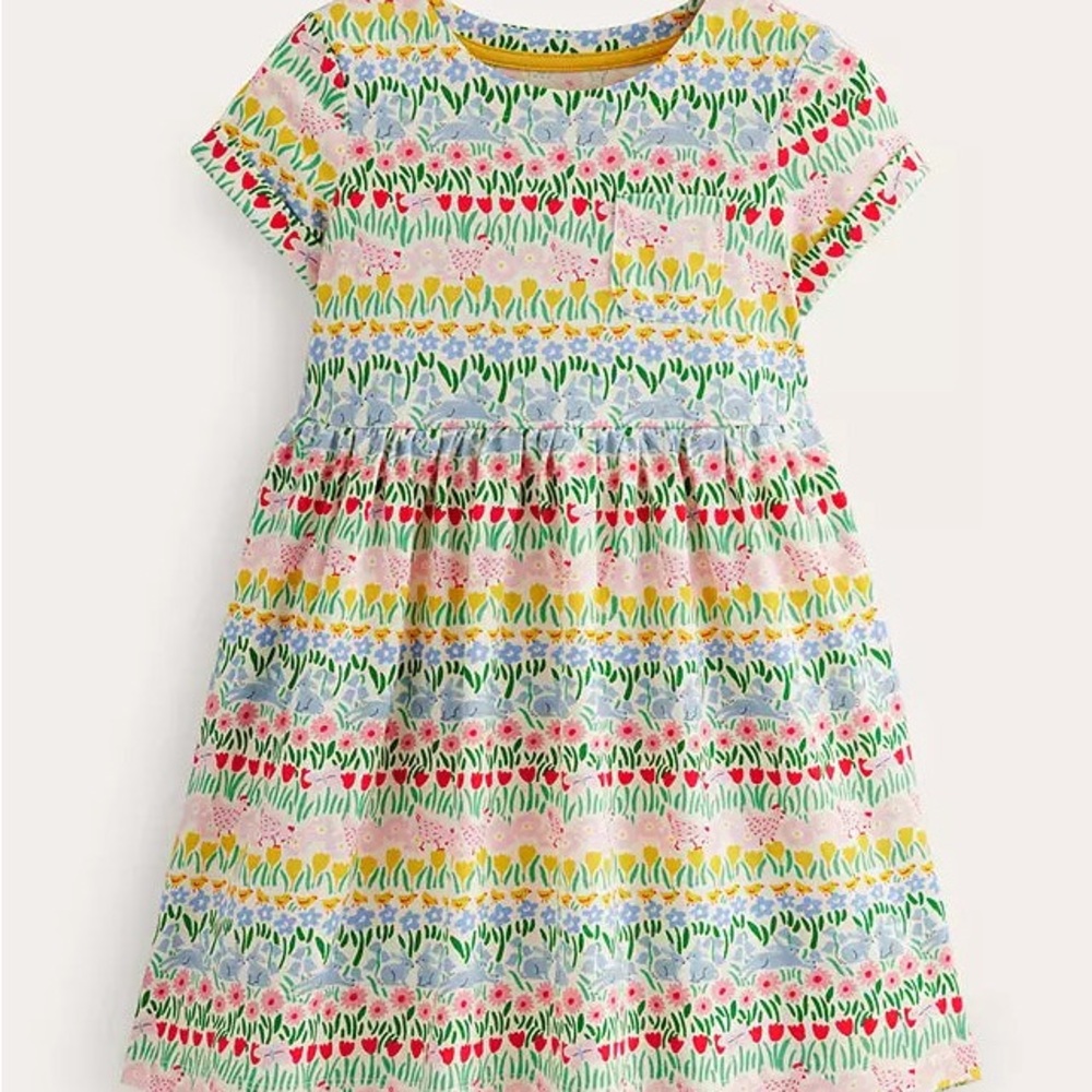 Mini Boden fun jersey dress